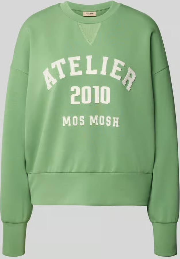 MOS MOSH relaxed fit sweatshirt van viscosemix model 'Nima' - Foto 4