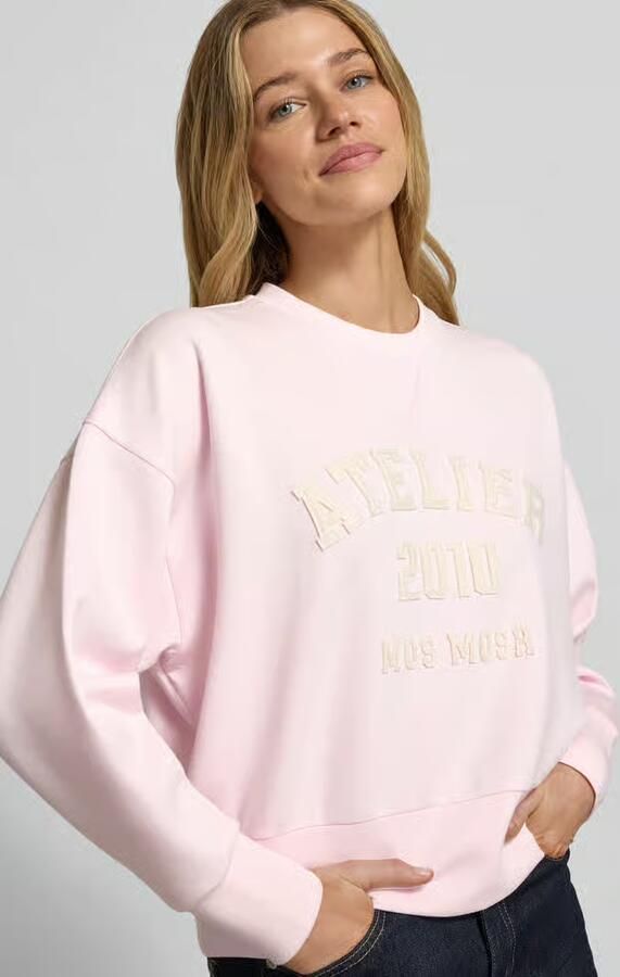 MOS MOSH relaxed fit sweatshirt van viscosemix model 'Nima' - Foto 2