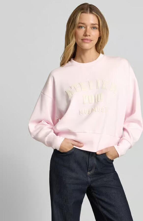 MOS MOSH relaxed fit sweatshirt van viscosemix model 'Nima' - Foto 3
