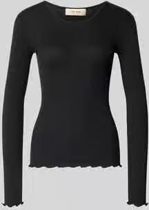 MOS MOSH Shirt met lange mouwen met zijdege Model 'Elaine'
