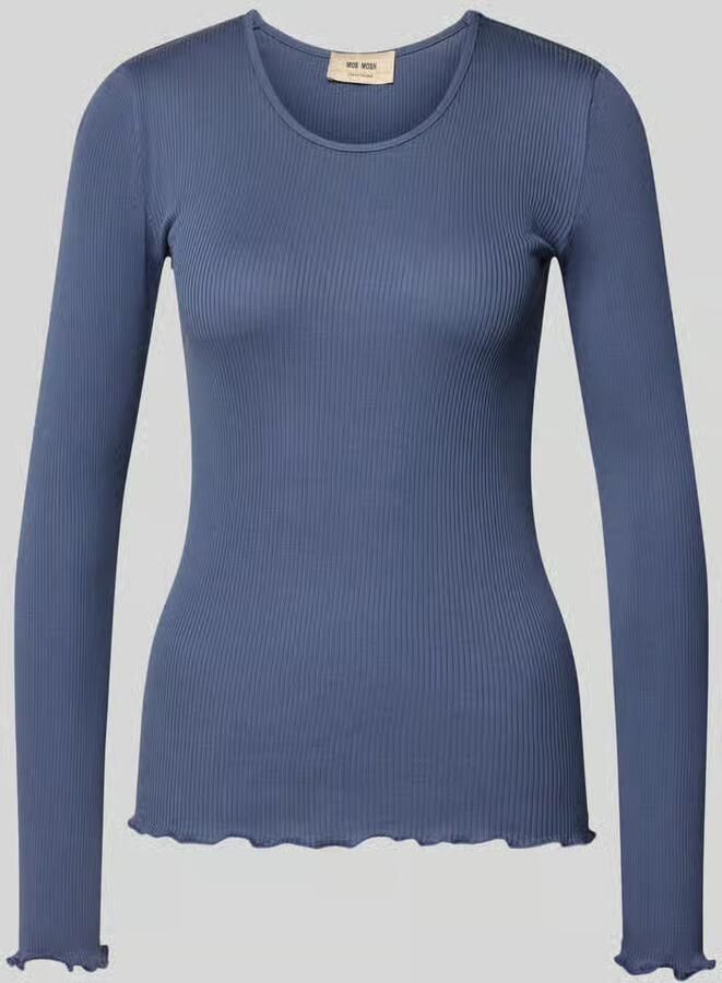 MOS MOSH Shirt met lange mouwen met zijdege Model 'Elaine' - Foto 2