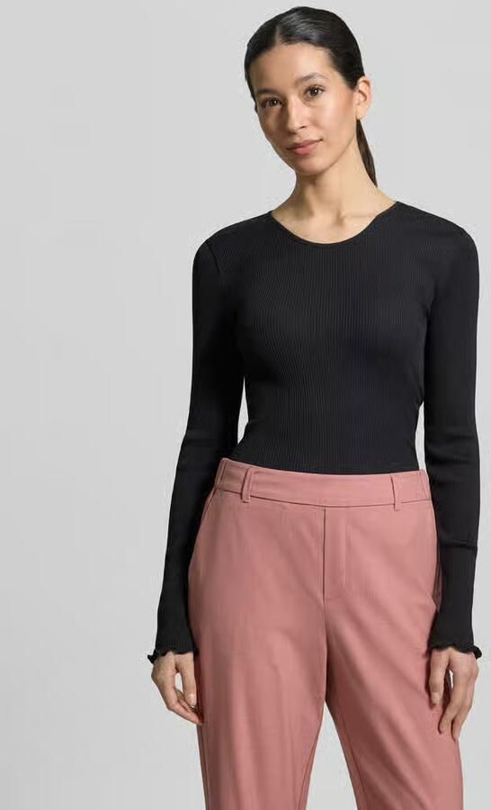 MOS MOSH Shirt met lange mouwen met zijdege Model 'Elaine' - Foto 2