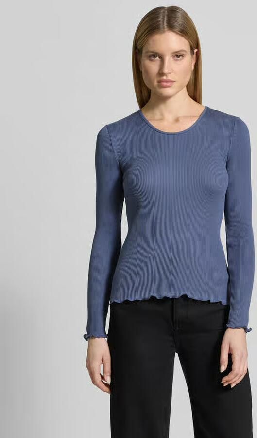 MOS MOSH Shirt met lange mouwen met zijdege Model 'Elaine' - Foto 4