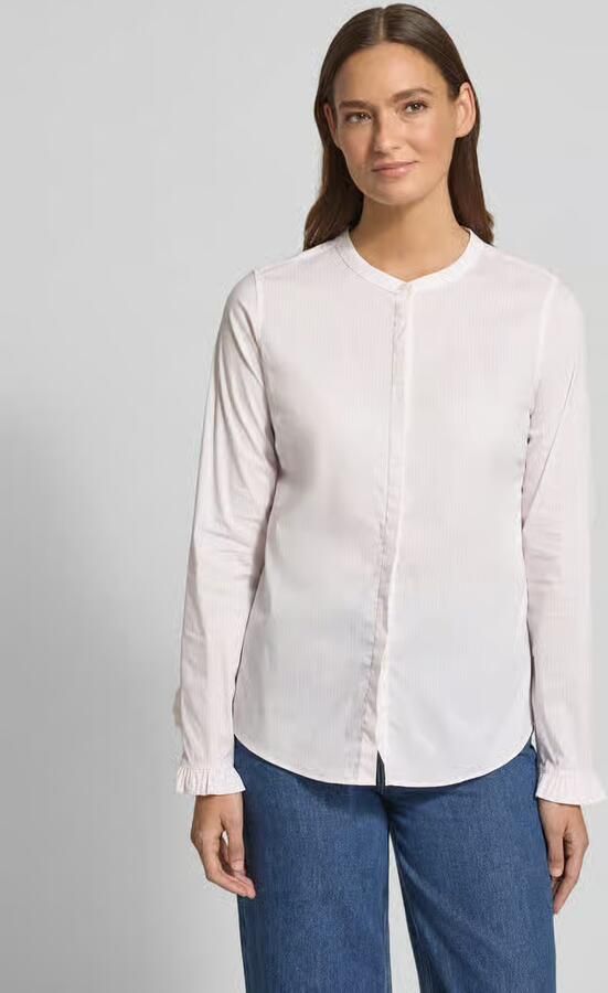 MOS MOSH Slim fit blouse met streepmotief model 'Mattie' - Foto 3