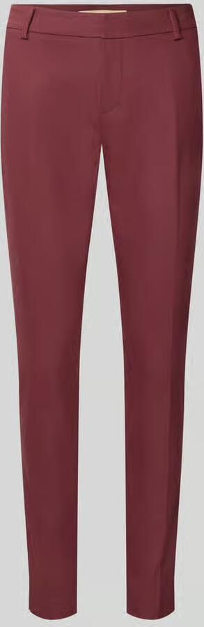 MOS MOSH Slim fit pantalon van katoenmix