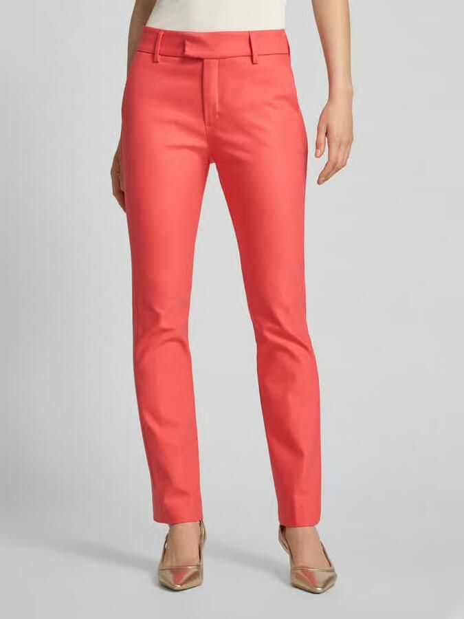 MOS MOSH Slim fit stoffen broek met steekzakken model 'ELLEN' - Foto 2