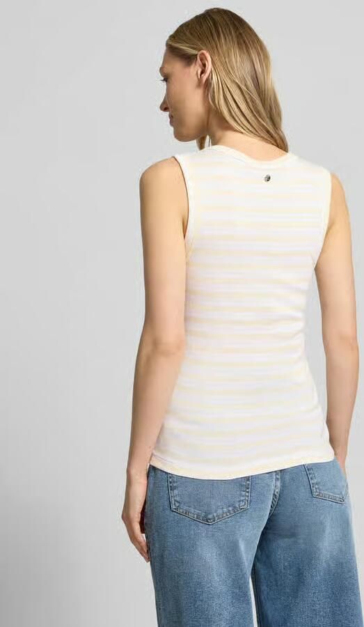 MOS MOSH slim fit top met V-hals model 'Elle' - Foto 3