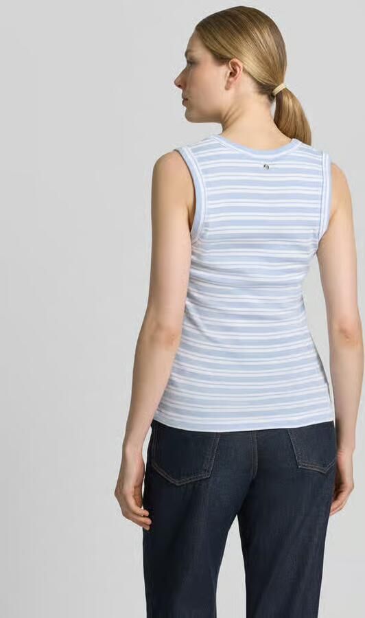 MOS MOSH slim fit top met V-hals model 'Elle'
