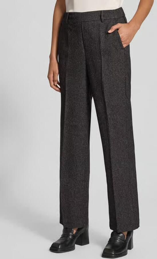 MOS MOSH Stoffen broek met persplooi model 'Bai' - Foto 2