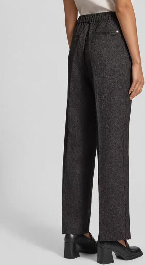 MOS MOSH Stoffen broek met persplooi model 'Bai'
