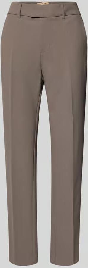 MOS MOSH Stoffen broek met persplooien model 'Myla Miley'
