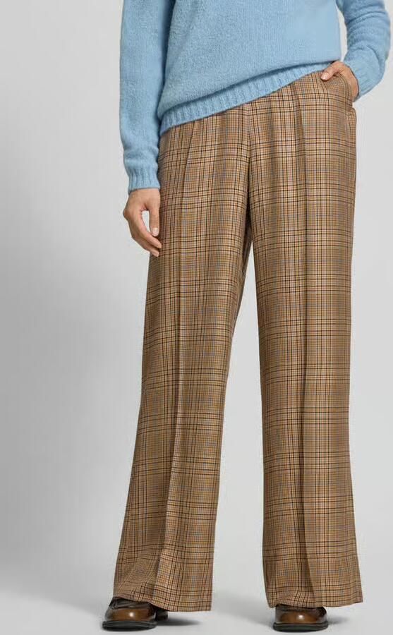MOS MOSH Stoffen broek van mix van viscose en wol model 'Mie Kalif' - Foto 2