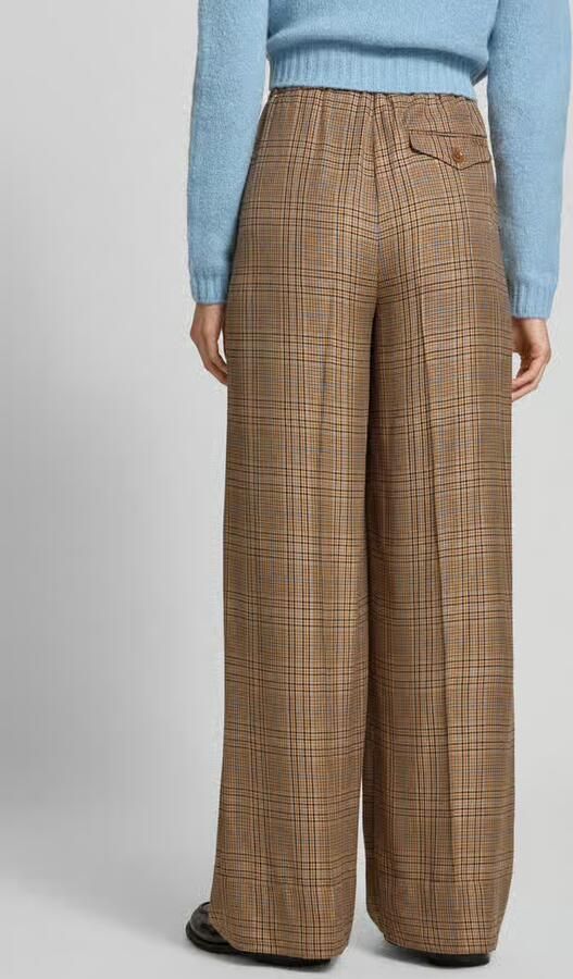 MOS MOSH Stoffen broek van mix van viscose en wol model 'Mie Kalif' - Foto 3