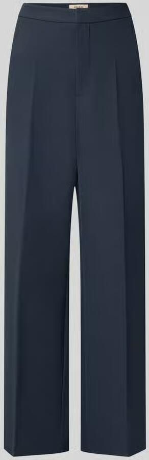 MOS MOSH straight fit pantalon met persplooien model 'Leya Miley'