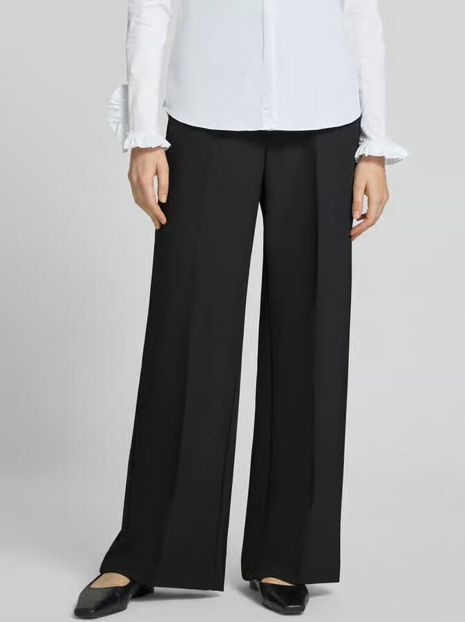 MOS MOSH straight fit pantalon met persplooien model 'Leya Miley' - Foto 3