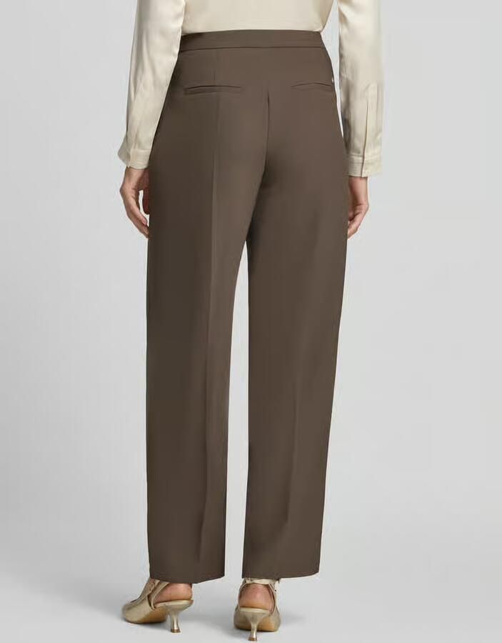 MOS MOSH straight fit pantalon met persplooien model 'Leya Miley' - Foto 6