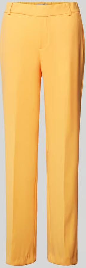 Mos Mosh cropped straight fit pantalon Bai Leia van polyester oranje - Foto 2