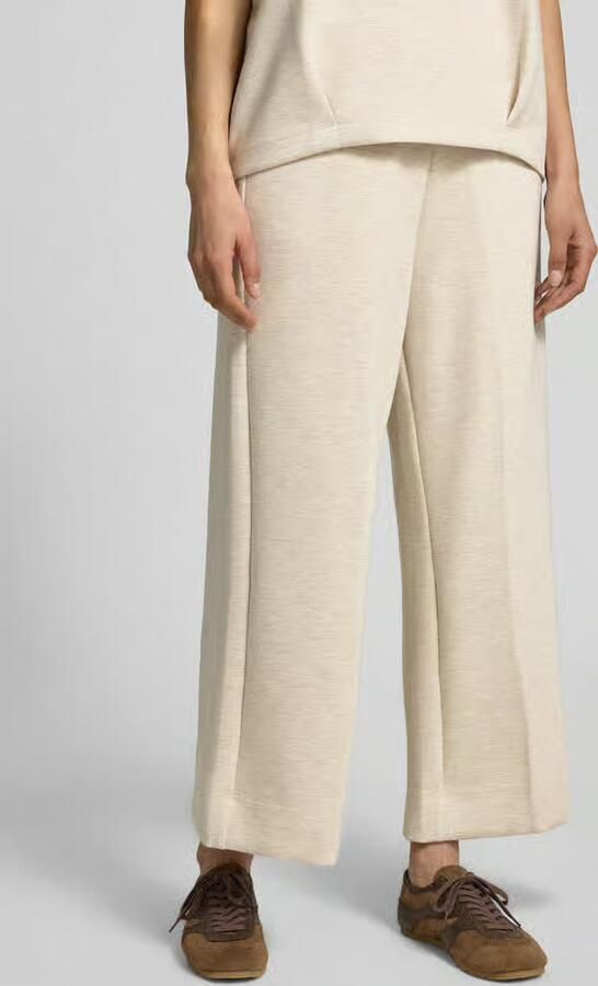 MOS MOSH Sweatpants van viscosemix met labeldetail model 'Namara' - Foto 2