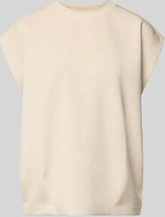 MOS MOSH Sweatshirt van viscosemix met kapmouwen model 'Namara' - Foto 2