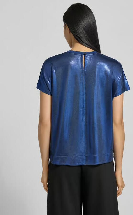 MOS MOSH T-shirt in leerlook model 'Nicola'