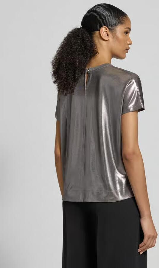 MOS MOSH T-shirt in leerlook model 'Nicola'