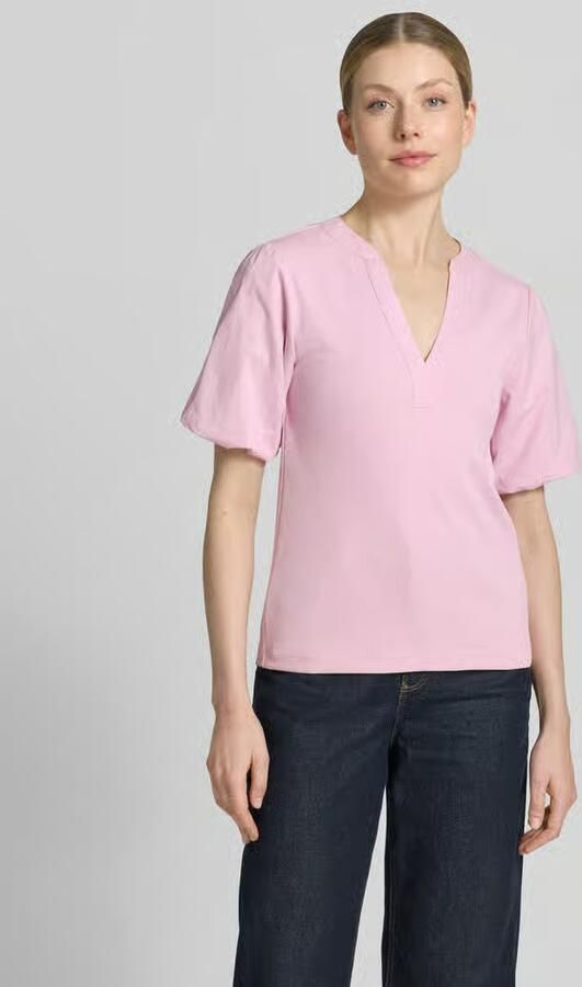 MOS MOSH T-shirt met ballonmouwen model 'Jada' - Foto 3