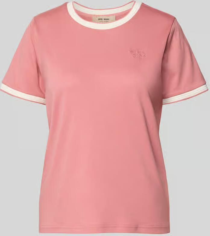 MOS MOSH T-shirt met labeldetail Model 'Molina' - Foto 2