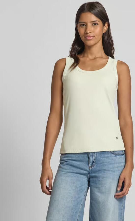 MOS MOSH Tanktop met ribboorden model 'Casa' - Foto 2