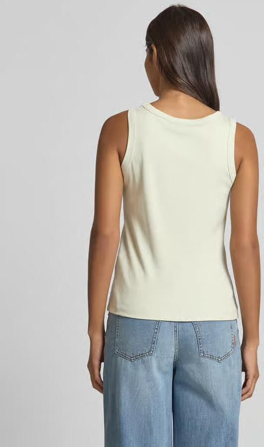MOS MOSH Tanktop met ribboorden model 'Casa'