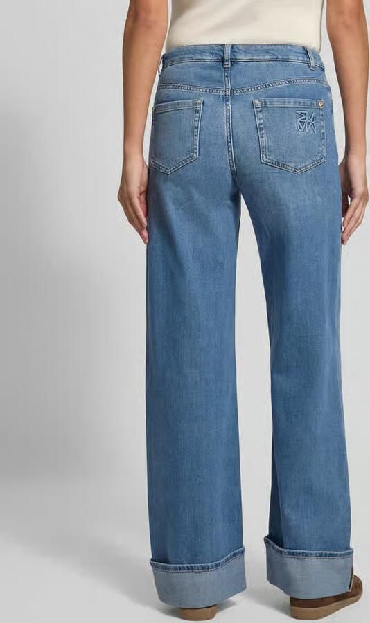 MOS MOSH Wide fit Jeans met vaste zoom Model 'Dara' - Foto 7