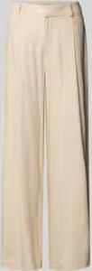 MOS MOSH Wide leg broek van viscosemix met biezen model 'MIssa Coleen' - Foto 7