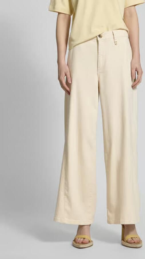MOS MOSH Wide leg jeans met applicatie model 'Vincent Clay' - Foto 2