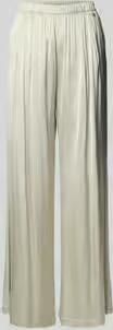 MOS MOSH Wide leg stoffen broek met platte plooien model 'RITA' - Foto 5