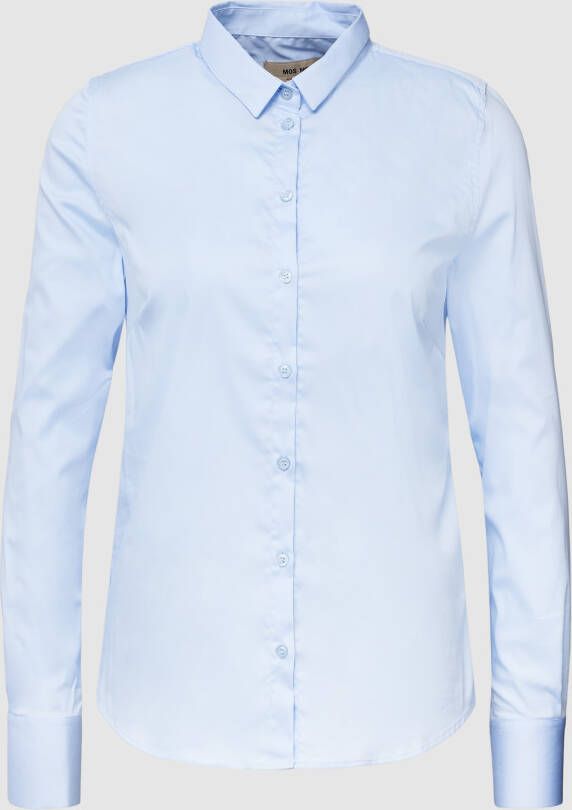 MOS MOSH Overhemdblouse met deelnaden model 'Tilda'