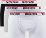 Moschino Swim + Underwear Boxershort met stretch in set van 3 - Thumbnail 1