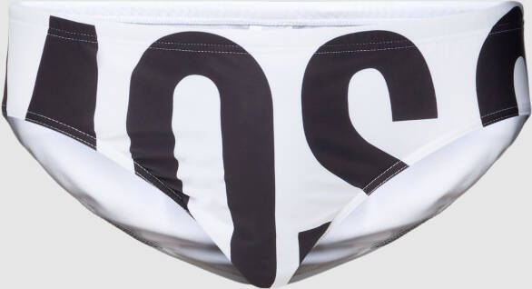 Moschino Swim + Underwear Zwembroek met logoprint