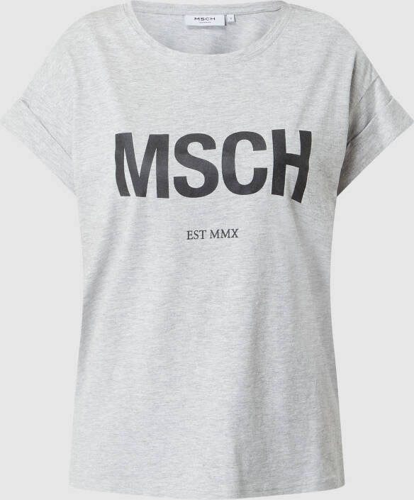 MSCH Copenhagen T-shirt van biologisch katoen model 'Liv'