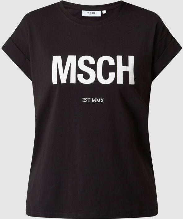 MSCH Copenhagen T-shirt van biologisch katoen model 'Liv'