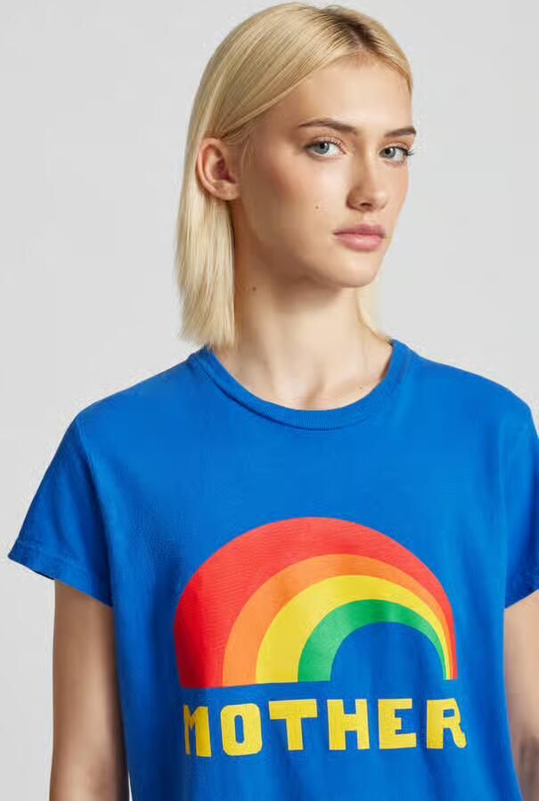Mother T-shirt met motiefprint
