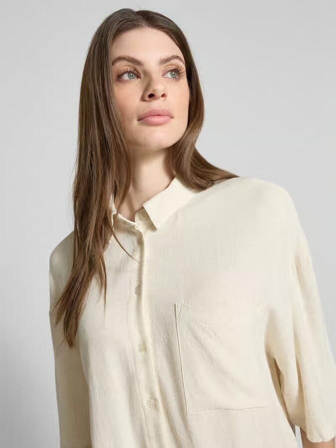 Moves Blouse van een mix van viscose en linnen model 'Elise' - Foto 2