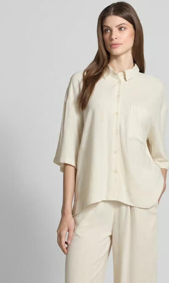 Moves Blouse van een mix van viscose en linnen model 'Elise' - Foto 4