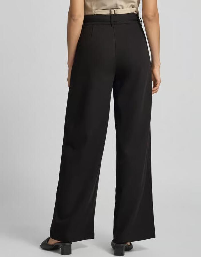 Moves Flared stoffen broek met tunnelkoord model 'Andriana' - Foto 2