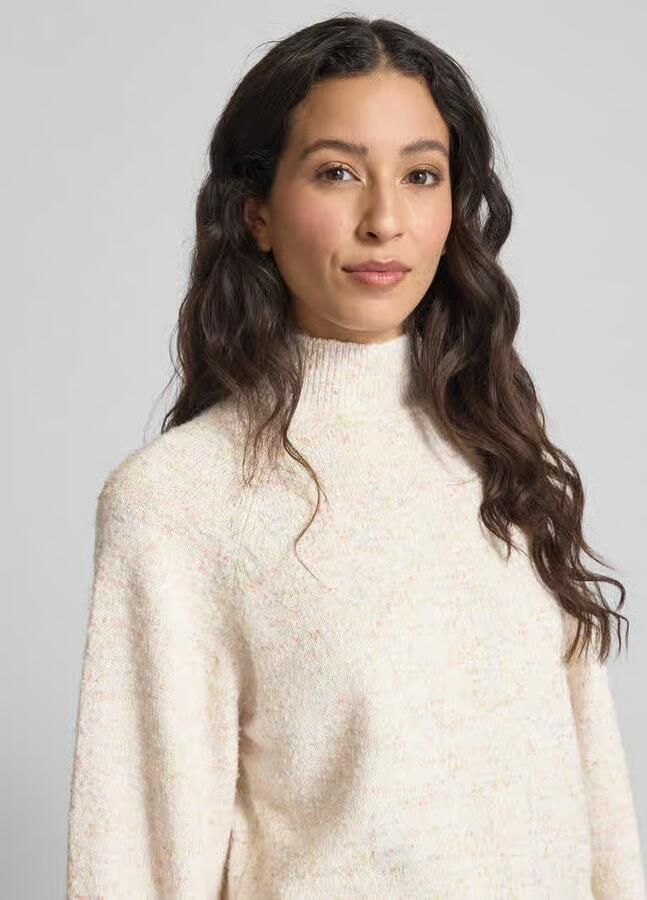 Moves Gebreide pullover met opstaande kraag model 'Casinna'