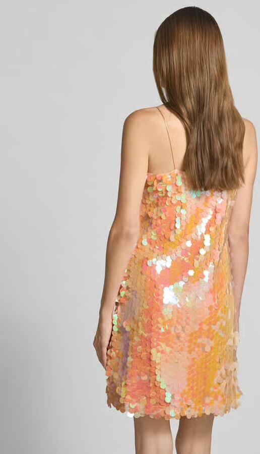 Moves Mini-jurk met pailletten model 'Balista'