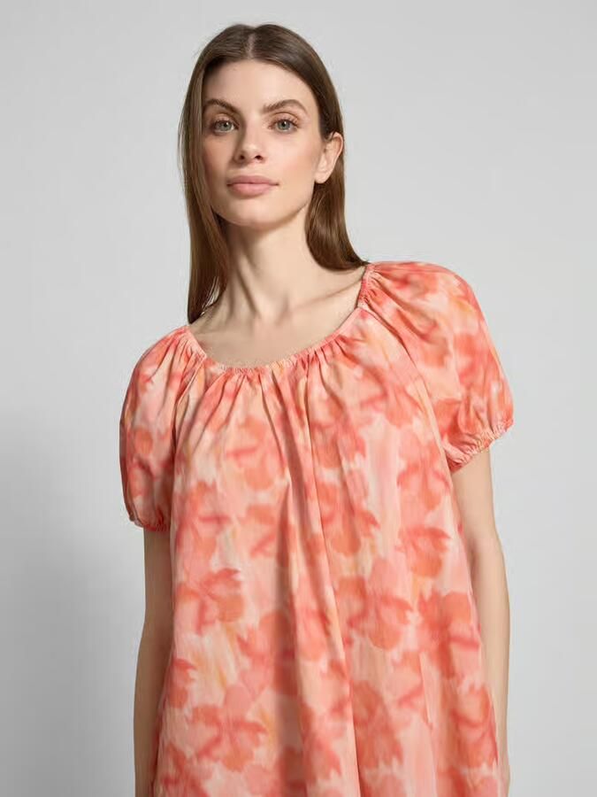 Moves Mini-jurk met ronde hals model 'Kenna'