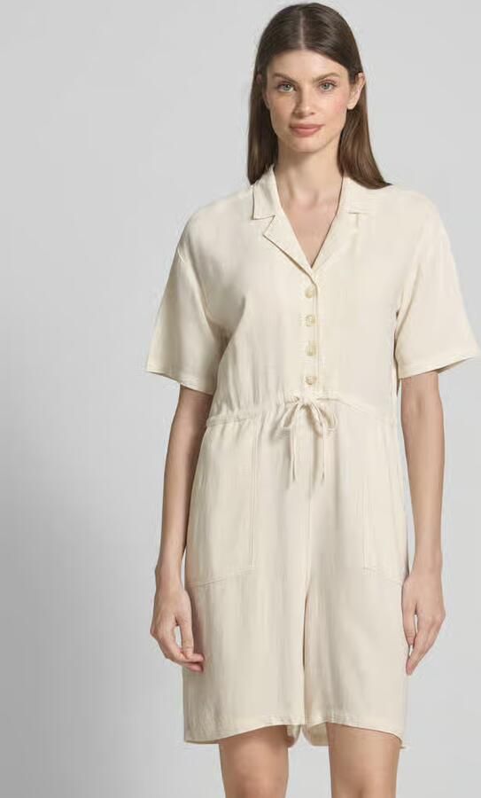 Moves Playsuit van een mix van viscose en linnen model 'Averie' - Foto 2