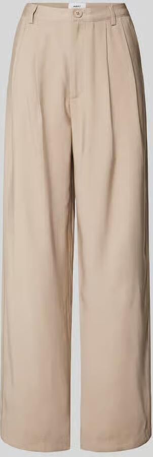 Moves Wide leg stoffen broek met steekzakken model 'Nimma 1867'
