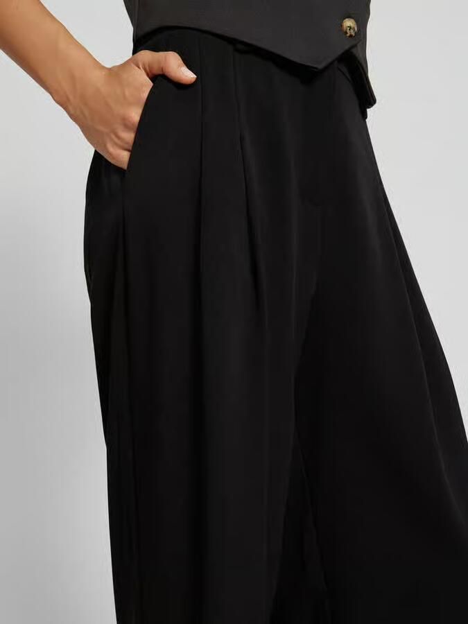 MSCH Copenhagen Baggy fit stoffen broek met plooien model 'Henrika' - Foto 10