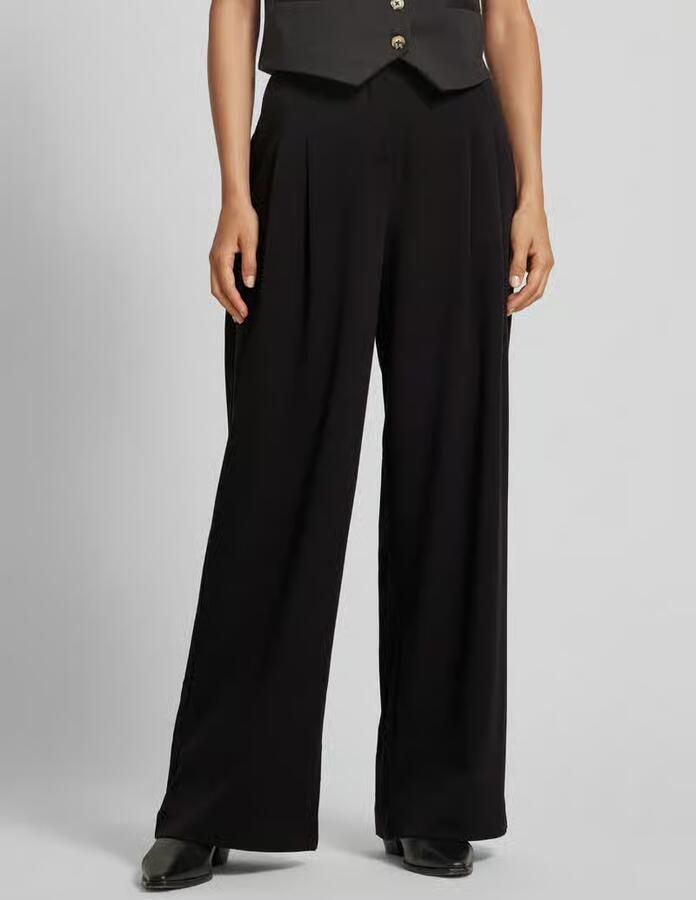 MSCH Copenhagen Baggy fit stoffen broek met plooien model 'Henrika' - Foto 11