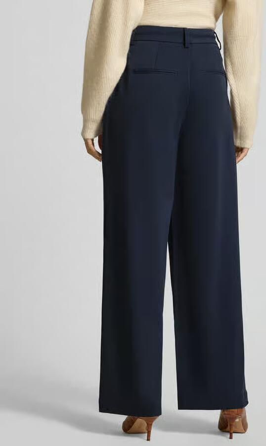MSCH Copenhagen Baggy fit stoffen broek met plooien model 'Henrika' - Foto 2